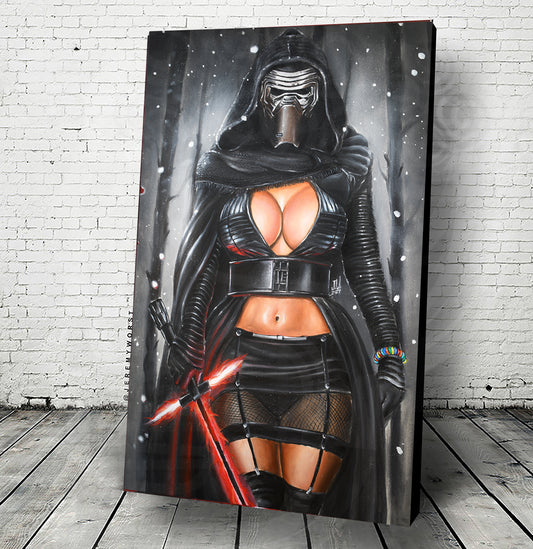 "Cylo" Jeremy Worst Lord Vader Painting Pinup Cosplay Fan Art