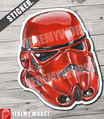 JEREMY WORST 1pc Sexy 4 Inch STICKER Collection Jack Cosplay War Storm Troop Spiderm4n pinup girl hip hop Anime