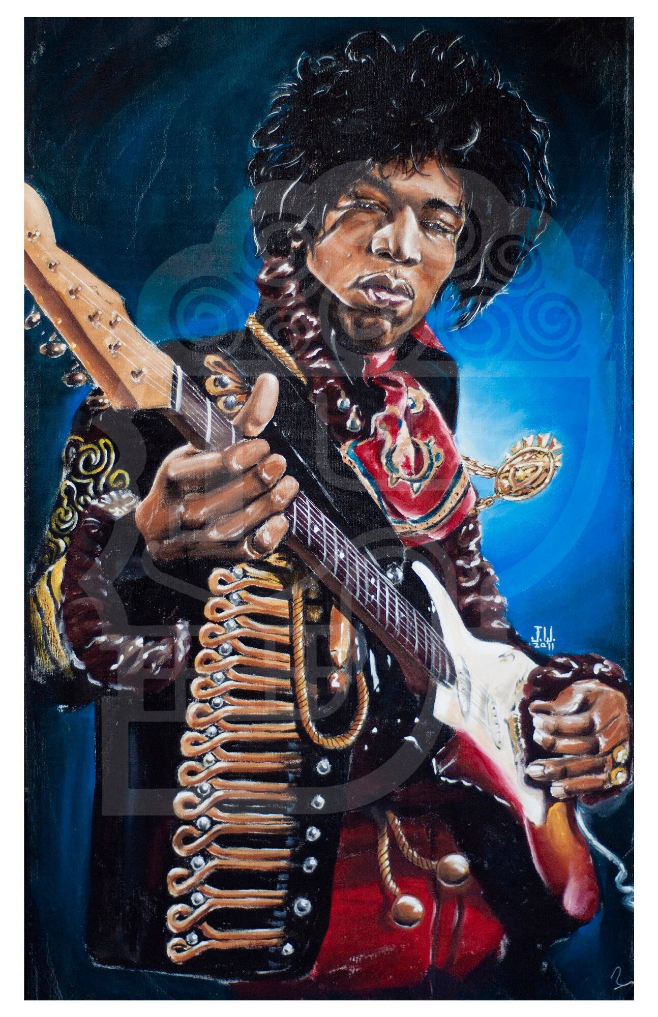 Original popular Artwork - Jimi Hendrix